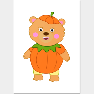 Bonnie Bear - Halloween Pumpkin costume Posters and Art